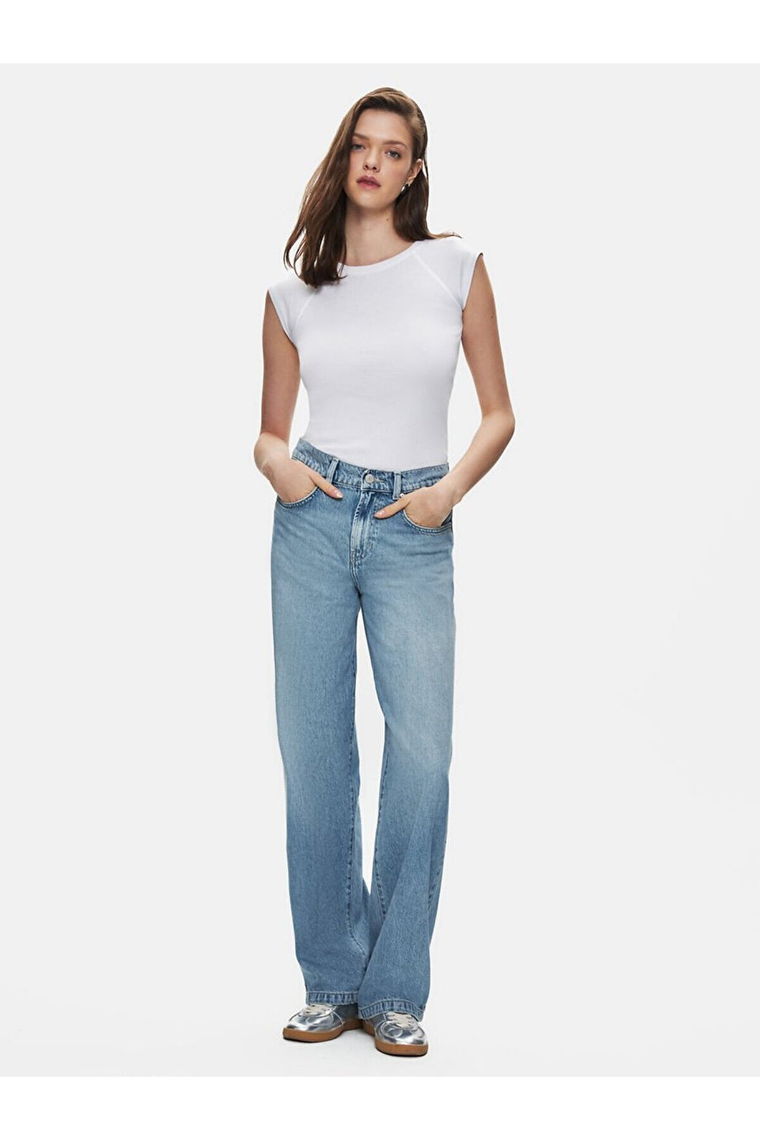 LTB Pantalon en jean baggy Larrıe - karişik_55995