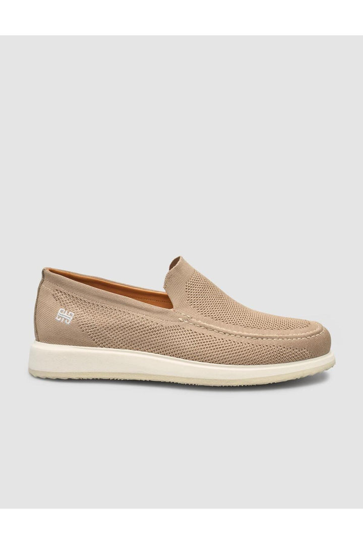 Cabani Shoes Chaussures décontractées pour hommes en tricot beige - Multicolore