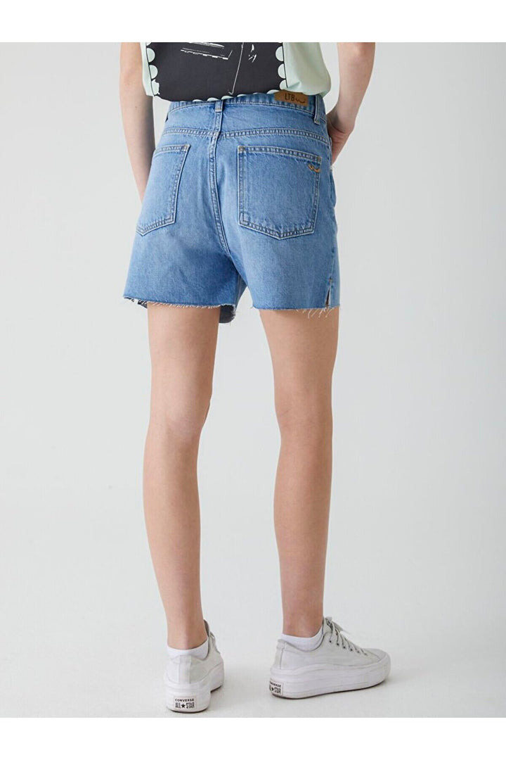 LTB Short en jean à taille haute Deana
