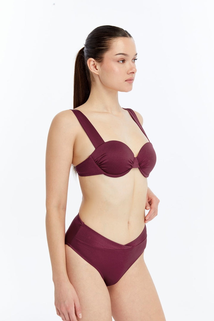 Lovely Things THERESA Bas de bikini - Bordeaux