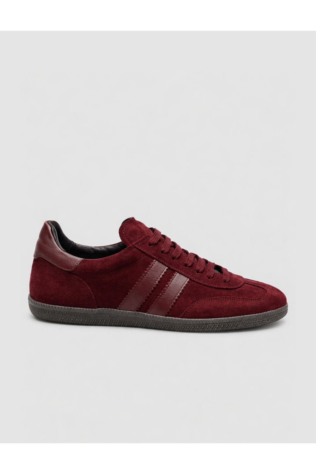 Cabani Shoes Riposta %100 Cuir Suédé Rouge Femme Baskets - Multicolore