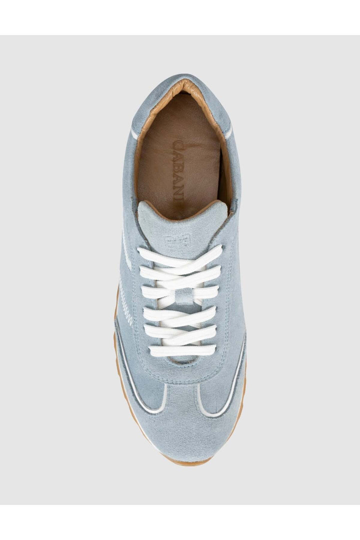 Cabani Shoes Baskets décontractées en cuir véritable pour femmes - Multicolore