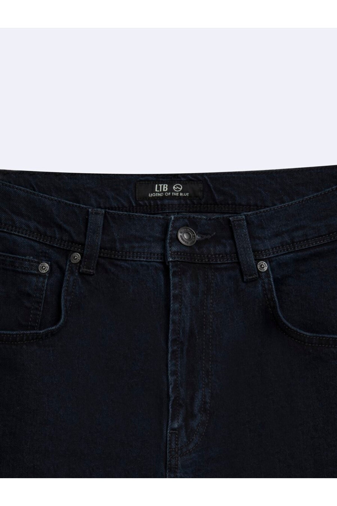 LTB Pantalon Jean Indigo Foncé Taille Moyenne Droit Lioren L - dark Indigo