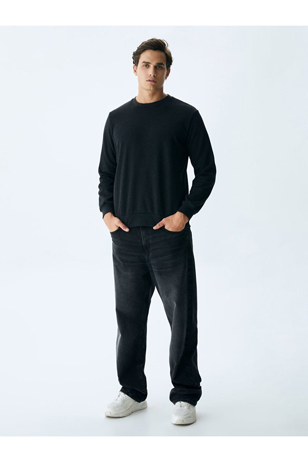 LTB Sweat-shirt ras du cou anthracite