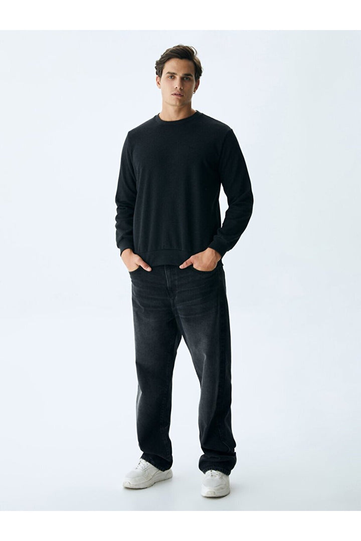 LTB Sweat-shirt ras du cou anthracite