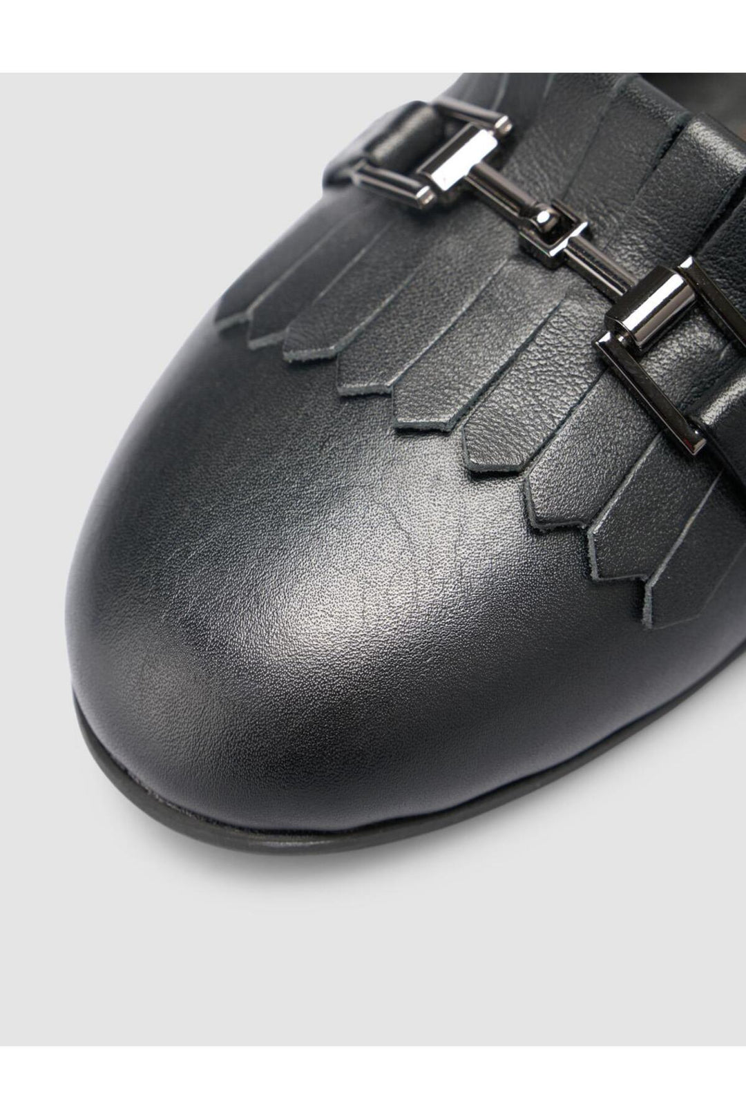 Cabani Shoes %100 Cuir Véritable Ballerines Noires pour Femmes - Noir