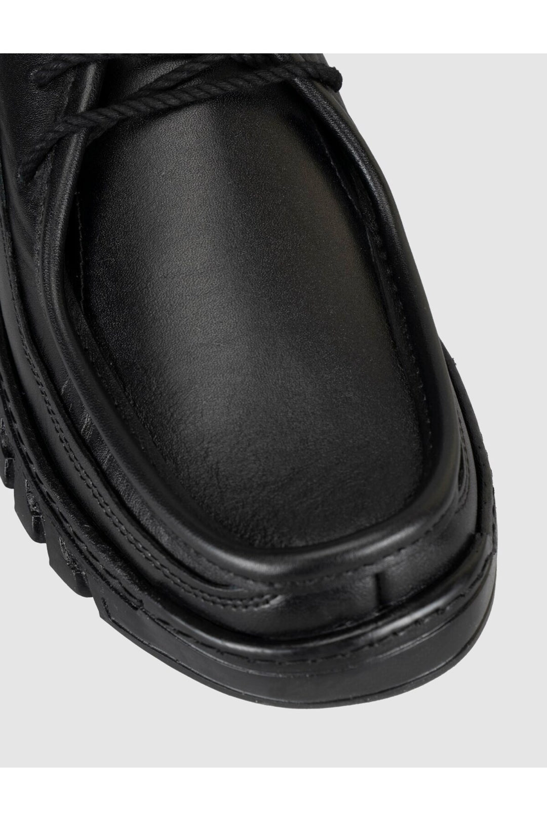 Cabani Shoes Chaussures de confort quotidiennes pour hommes en cuir véritable noires - Noir