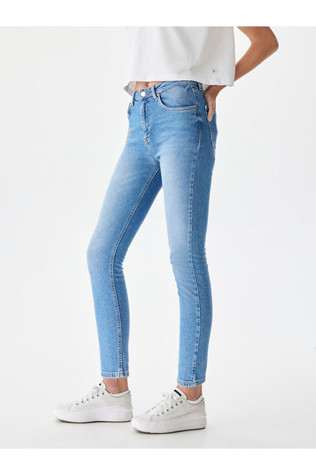 LTB Pantalon Slim Ronna X Mi-Douceur - orta Bleu_