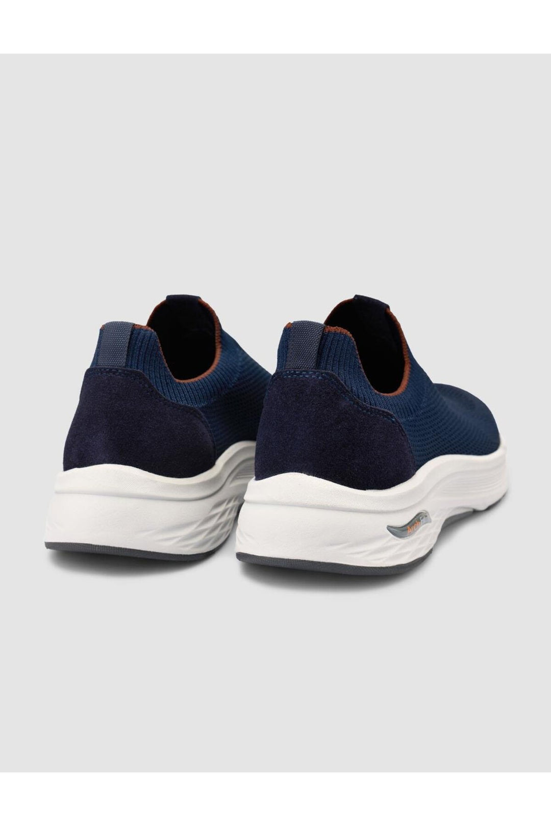Cabani Shoes Chaussures de sport pour hommes en tricot Bleu marine - Bleu marine