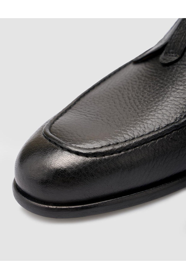Cabani Shoes %100 Cuir véritable Chaussures classiques pour hommes noires - Multicolore
