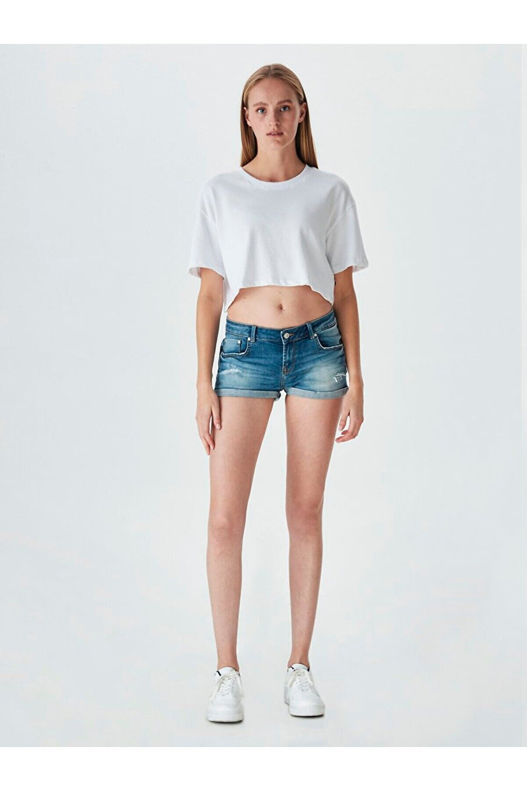 LTB Judıe Short en Jean Taille Basse - karişik_53707