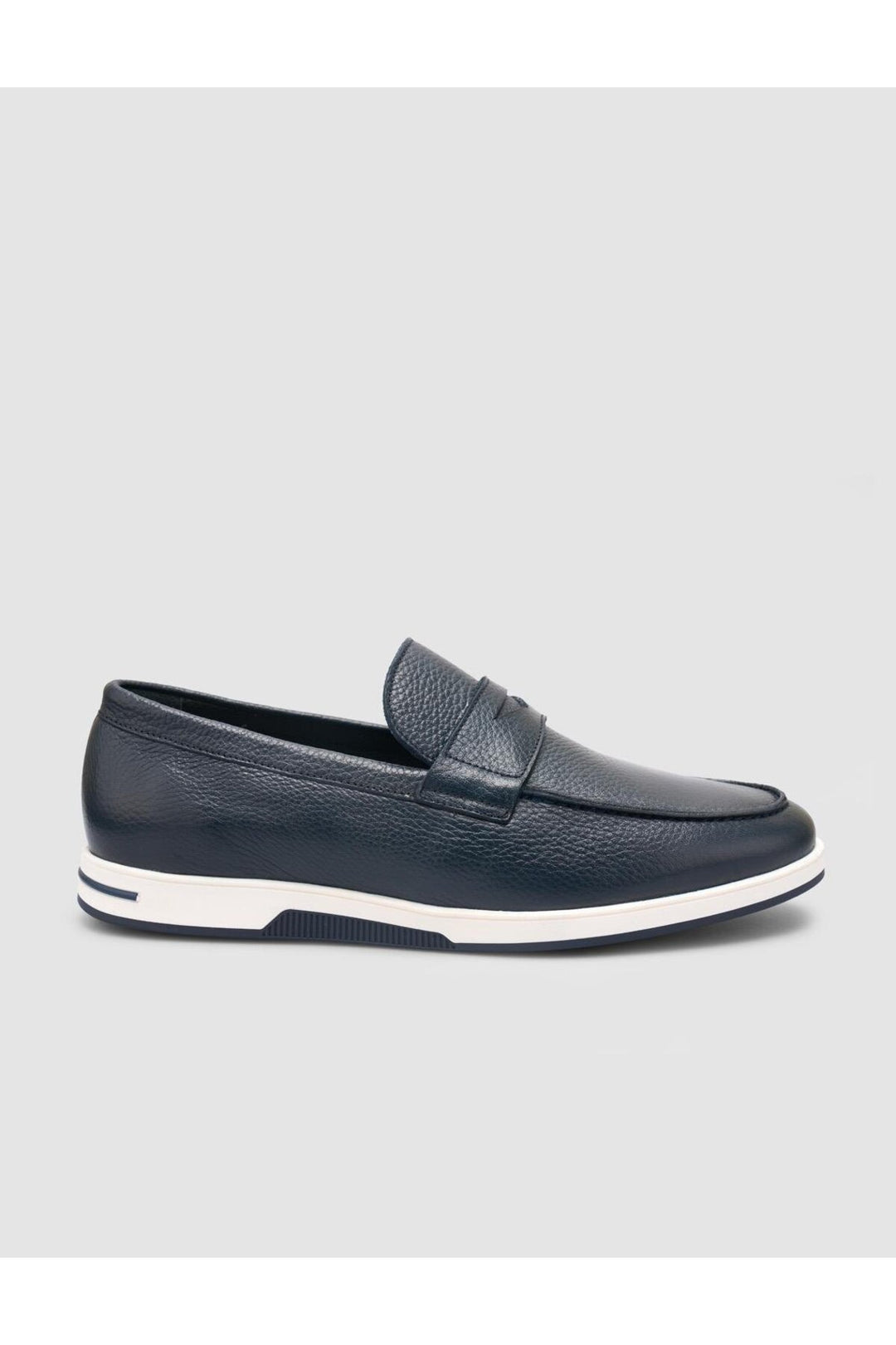 Cabani Shoes %100 Cuir véritable Chaussures décontractées pour hommes Bleu marine - Bleu marine