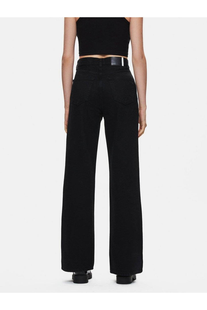 LTB Pantalon en jean large pour femme Vıonne H Black Wash