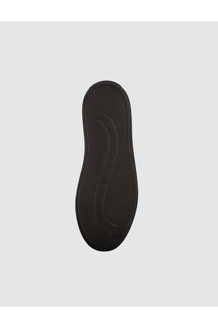 Cabani Shoes Baskets décontractées pour hommes en cuir suédé véritable marron - Marron