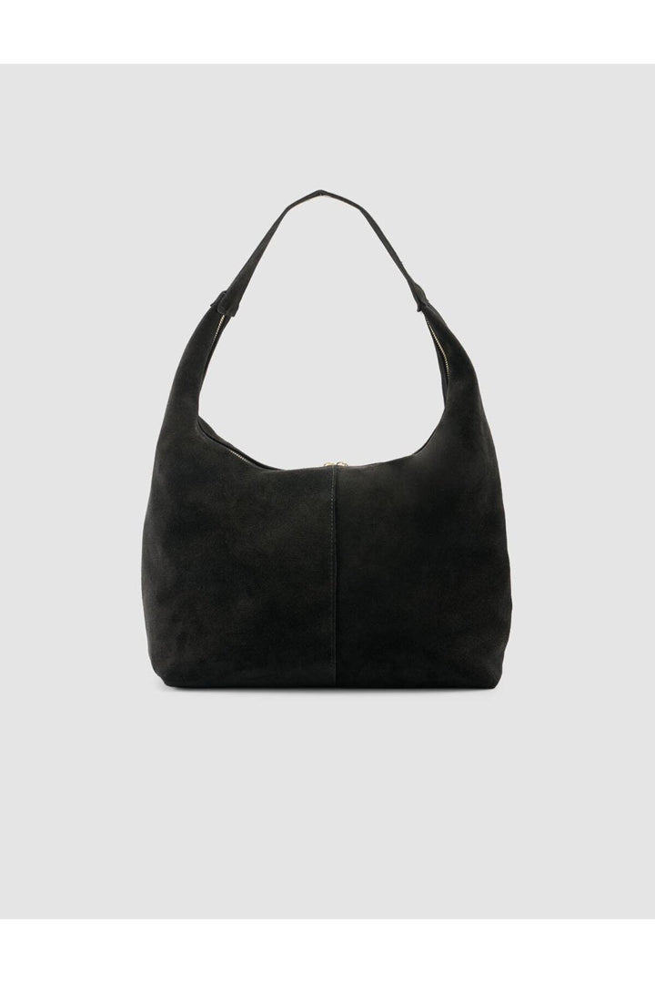 Cabani Shoes Sac en cuir suédé noir pour femme - Multicolore