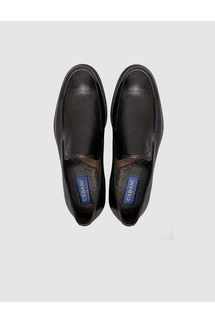 Cabani Shoes Chaussures noires modernes classiques en cuir premium pour homme - Multicolore