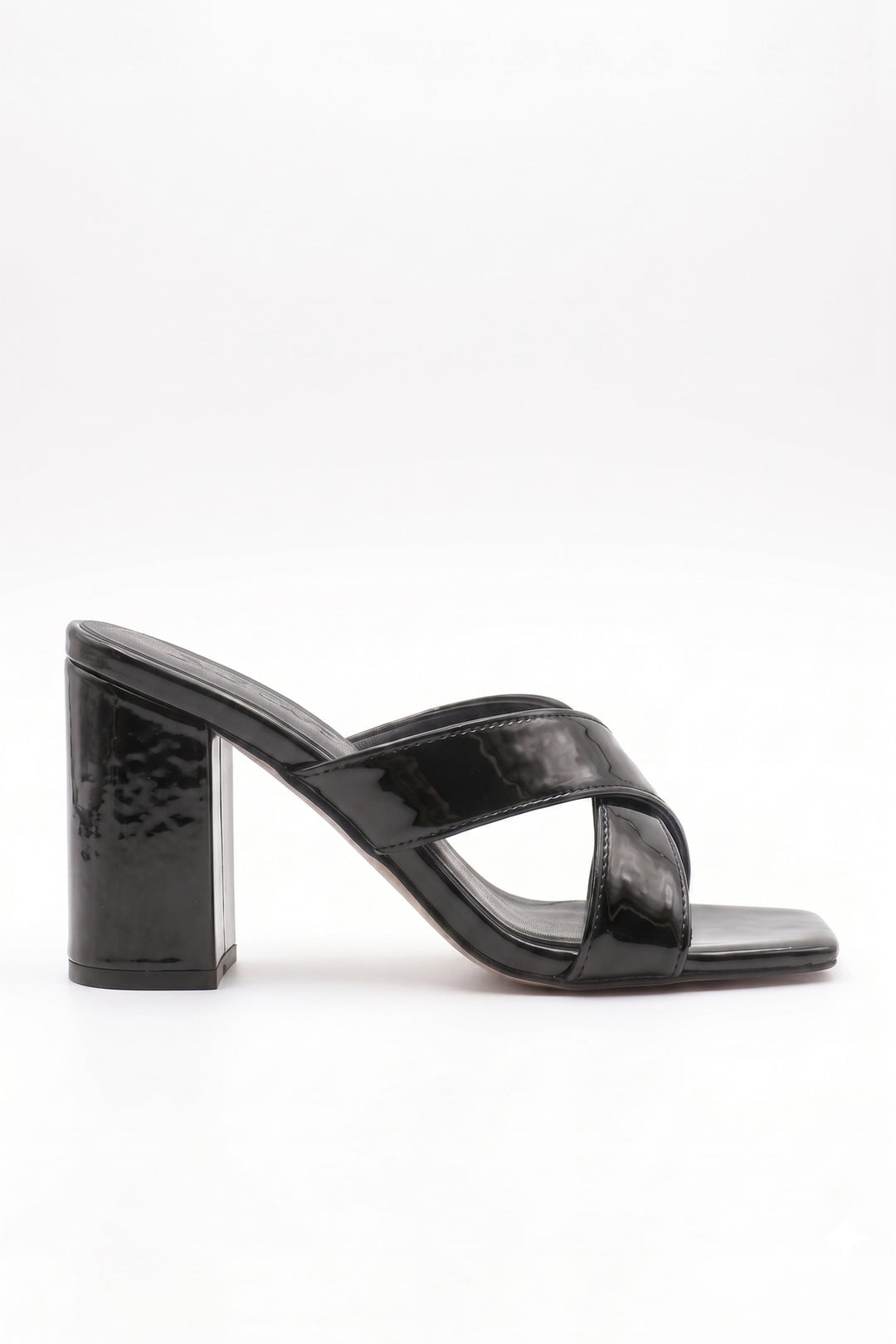 Wavelys BERLIN Sandales à talons élégantes et chics pour femmes - Noir