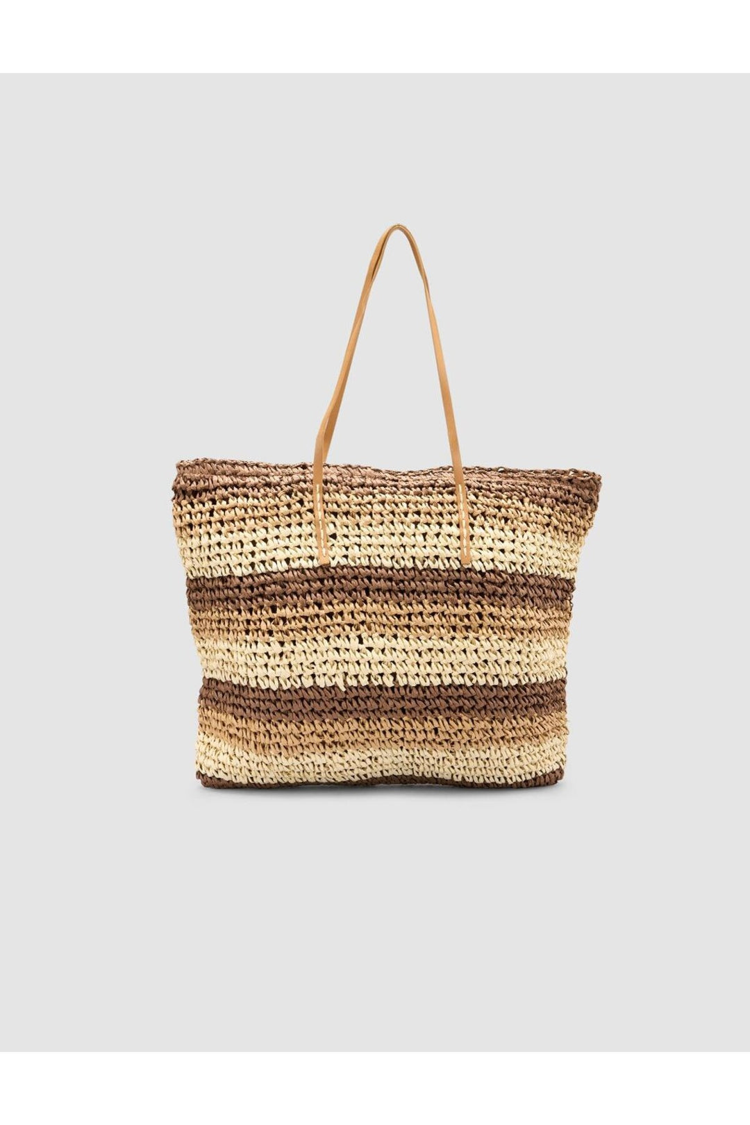 Cabani Shoes Sac en bandoulière femme marron en osier - Multicolore