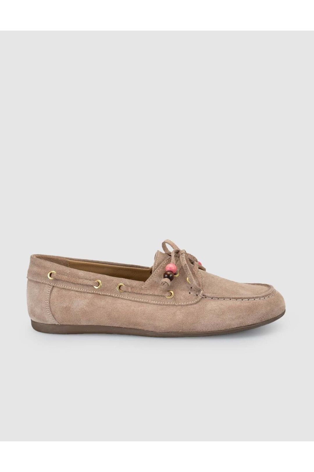Cabani Shoes Lumanar Femme Nomad Crème Suède Driver Loafer Chaussures - Crème