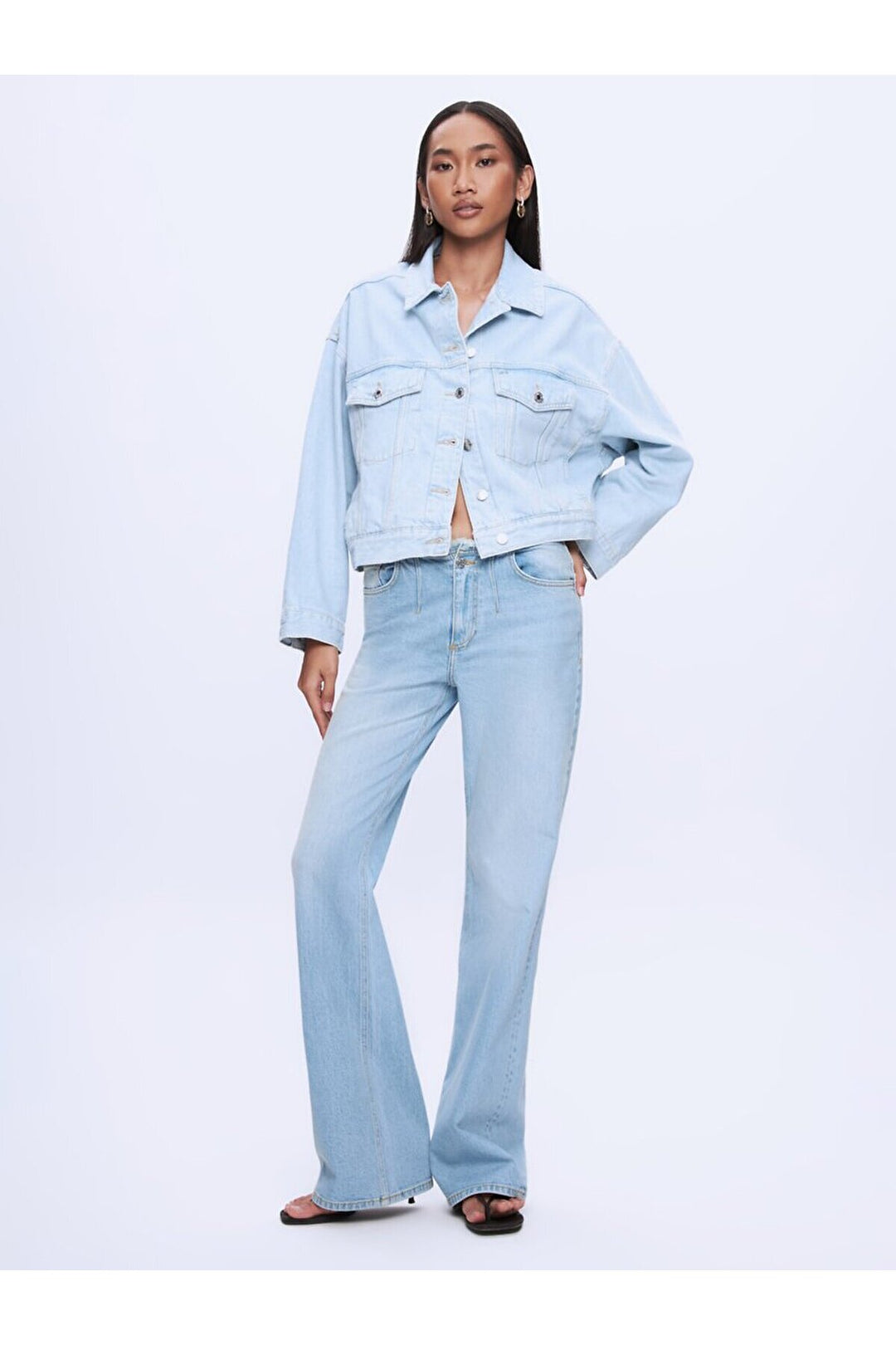 LTB Veste oversize Celia - Clair Bleu_55056
