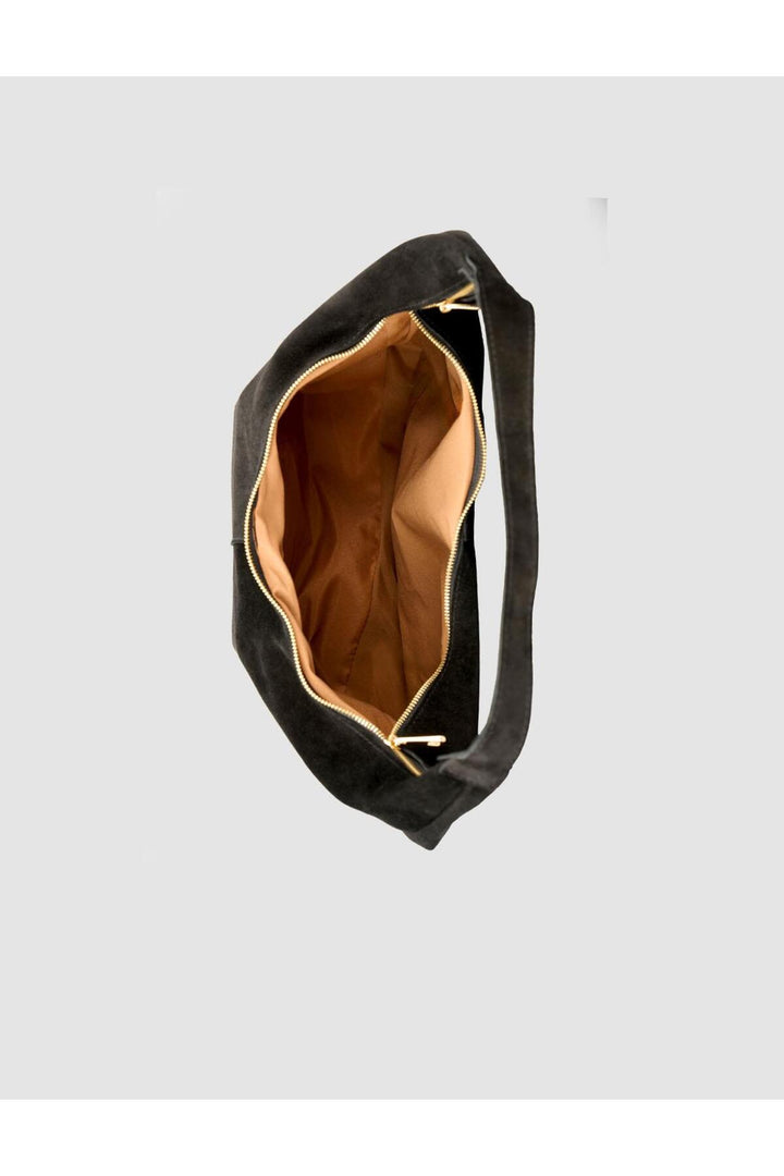 Cabani Shoes Sac en cuir suédé noir pour femme - Multicolore