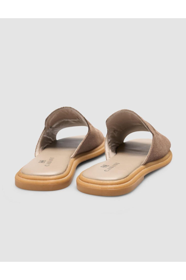 Cabani Shoes %100 Cuir véritable Sandales femmes marron - Marron