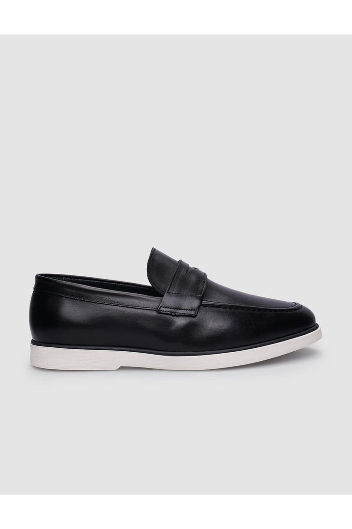 Cabani Shoes Chaussures de ville pour hommes en cuir véritable noir 100% - Multicolore