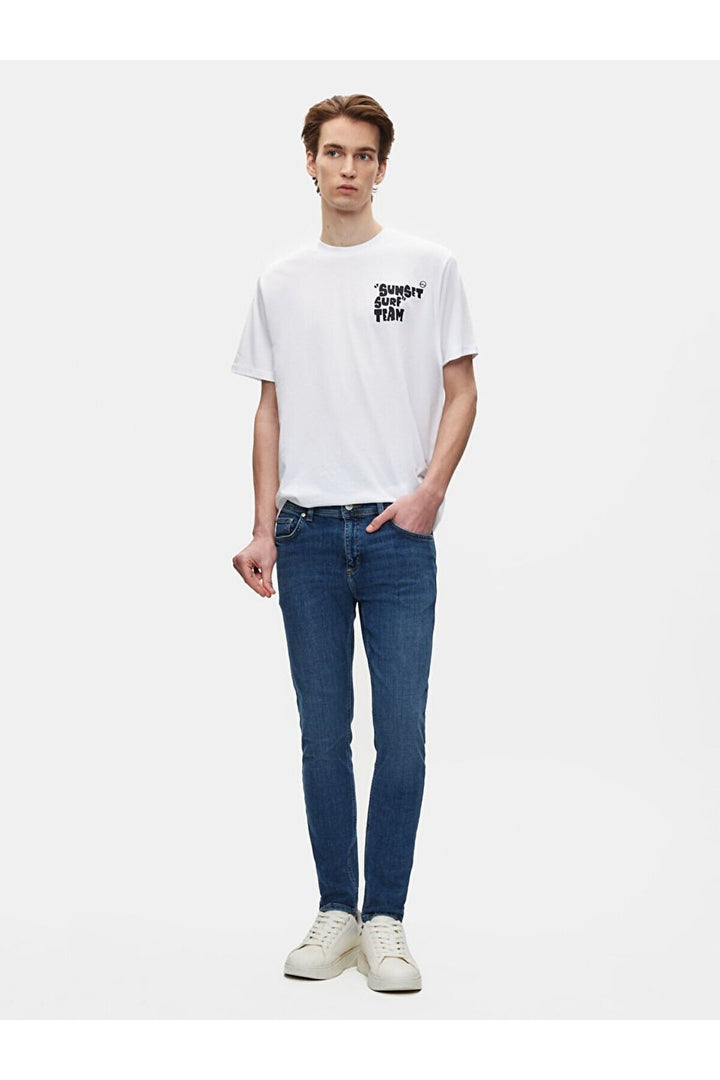 LTB Pantalon en jean à taille moyenne Jumy Narrow Leg