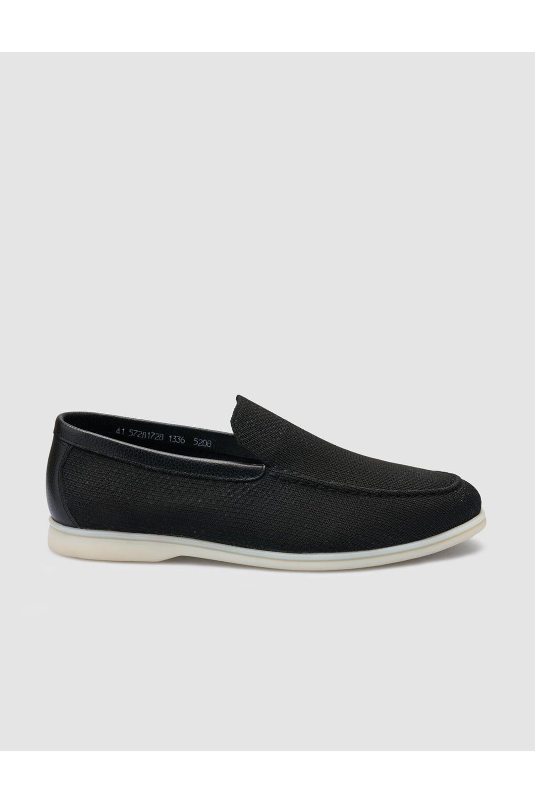 Cabani Shoes Leros Triko Noir Homme Loafer - Noir