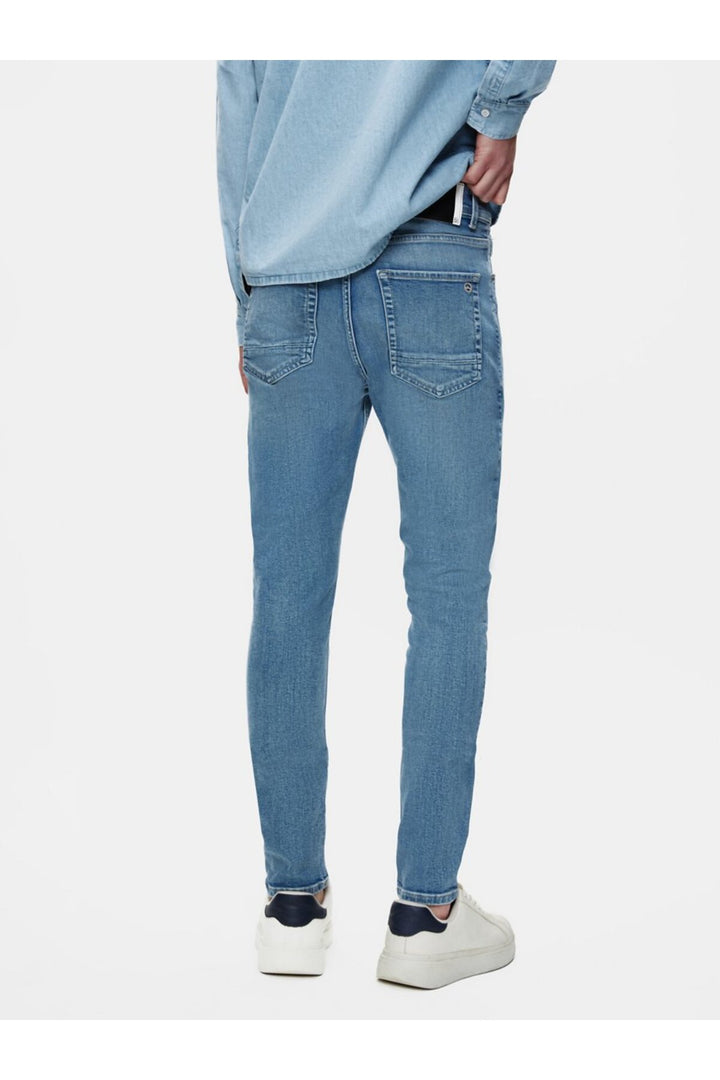 LTB Jean New Smarty mi-indigo - Bleu