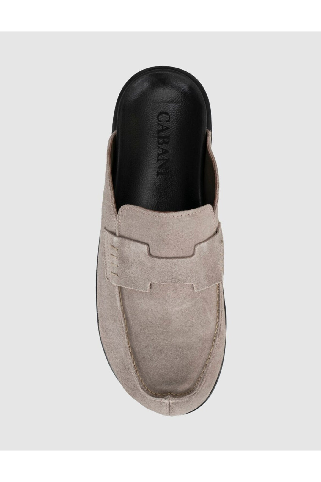 Cabani Shoes Mocassins pour hommes en cuir véritable vison - Vison