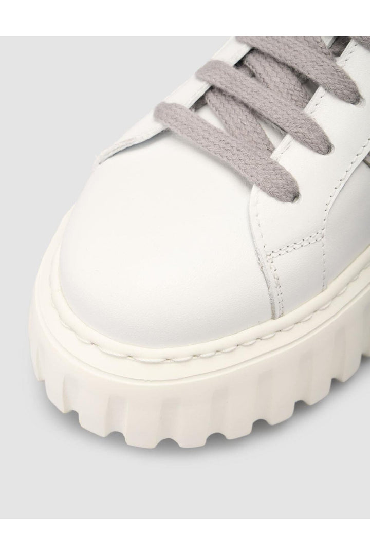 Cabani Shoes MonaMae %100 Cuir Véritable Blanc - Blanc
