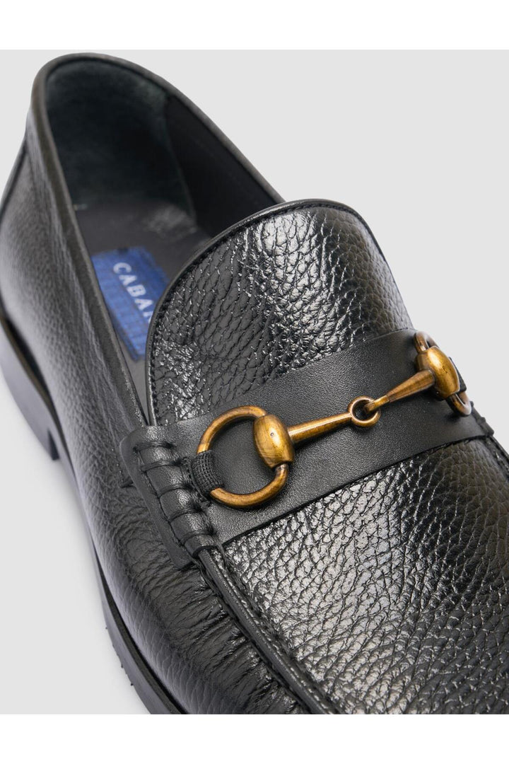 Cabani Shoes %100 Cuir véritable Chaussures classiques pour hommes noires - Multicolore