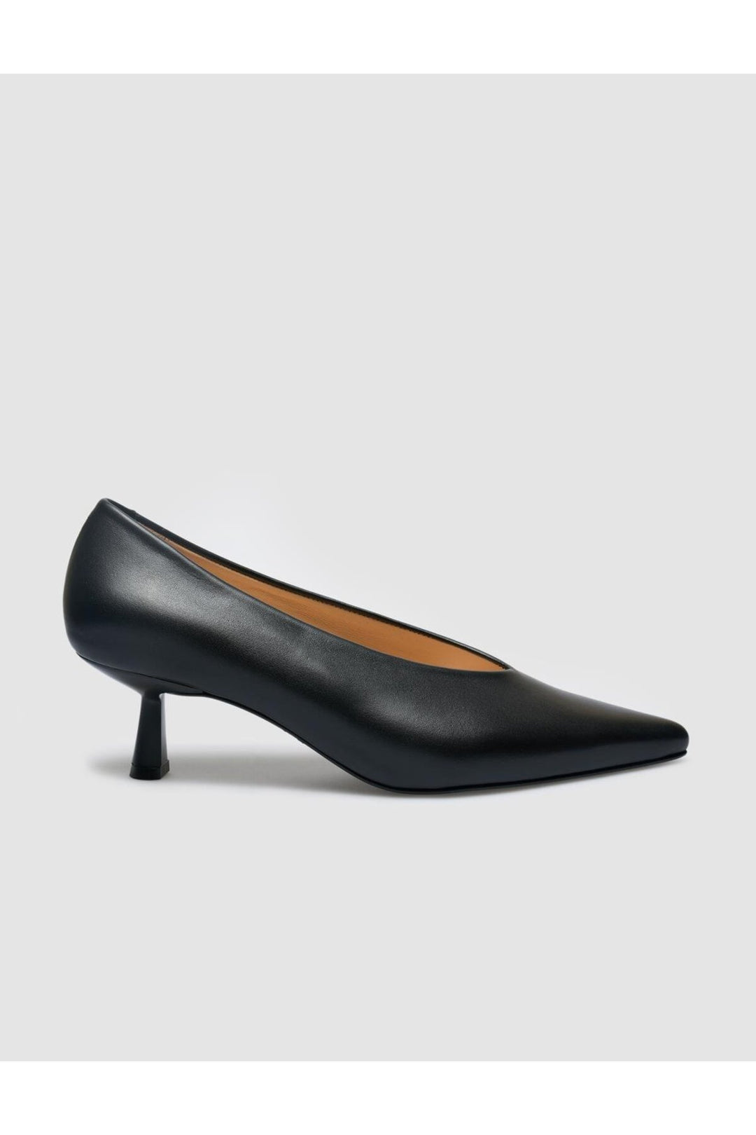 Cabani Shoes Chaussures à talons pour femmes en cuir véritable noir 100% - Multicolore