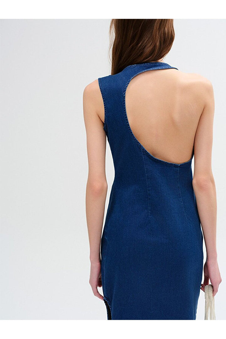 LTB Robe en jean moulante Vonnıe