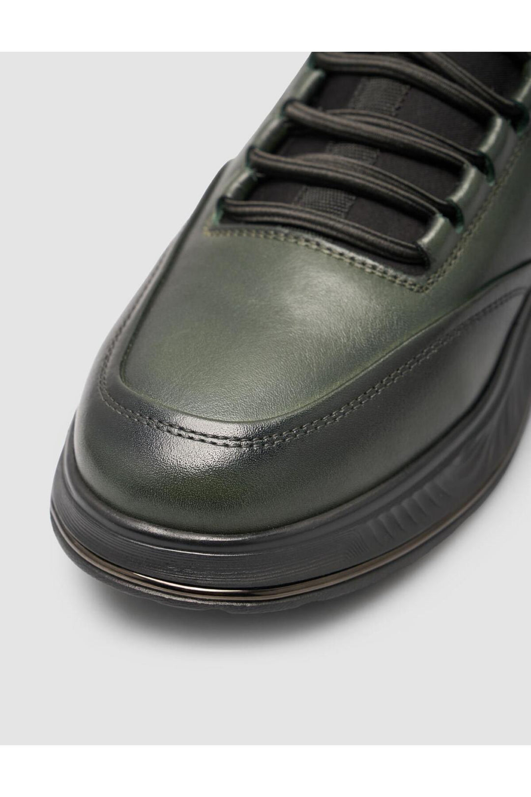 Cabani Shoes Chaussures de sport pour hommes kaki avec lacets - Kaki