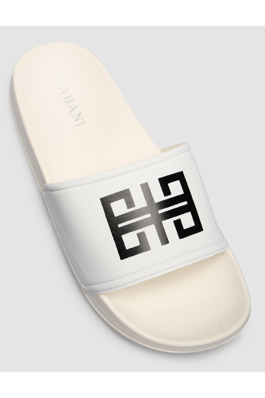 Cabani Shoes Sandales pour hommes blanches - Blanc