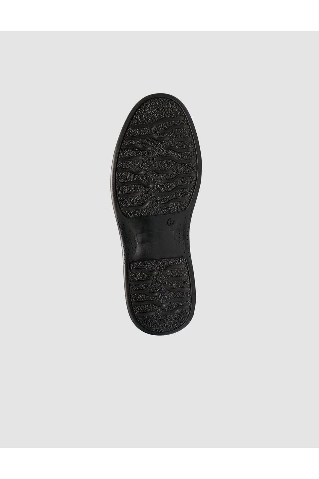 Cabani Shoes Chaussures Loafer Classiques pour Hommes en Cuir Véritable Noires - Multicolore