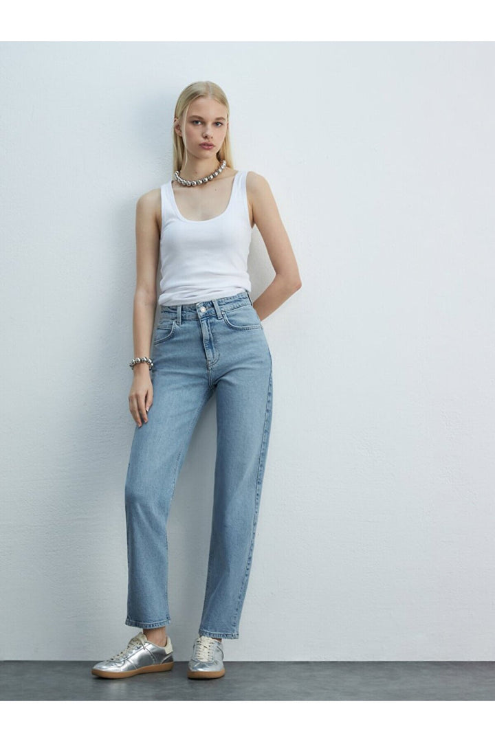 LTB Pantalon en jean coupe confortable avec jambes droites New Wanda