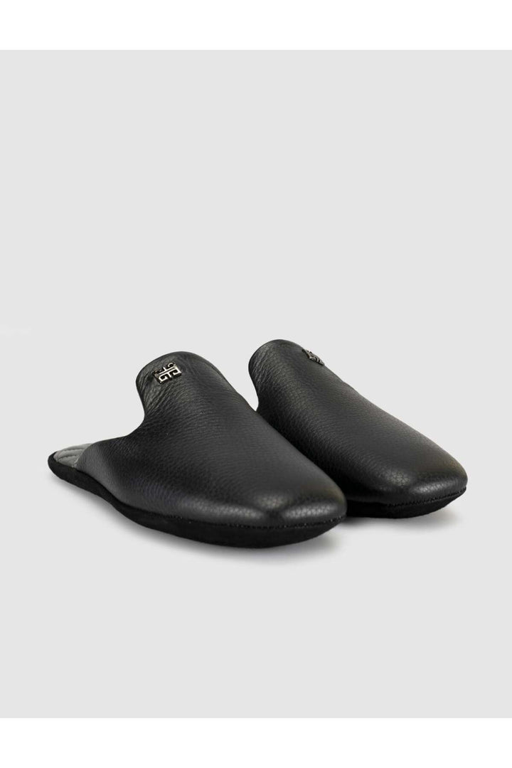 Cabani Shoes Sandales premium en cuir véritable matelassé noir pour femme avec semelle intérieure. - Noir