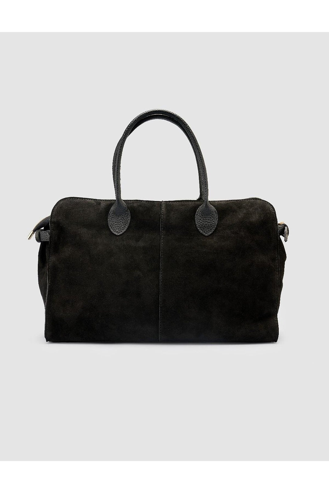 Cabani Shoes %100 Cuir véritable Sac à main en daim noir pour femme - Multicolore