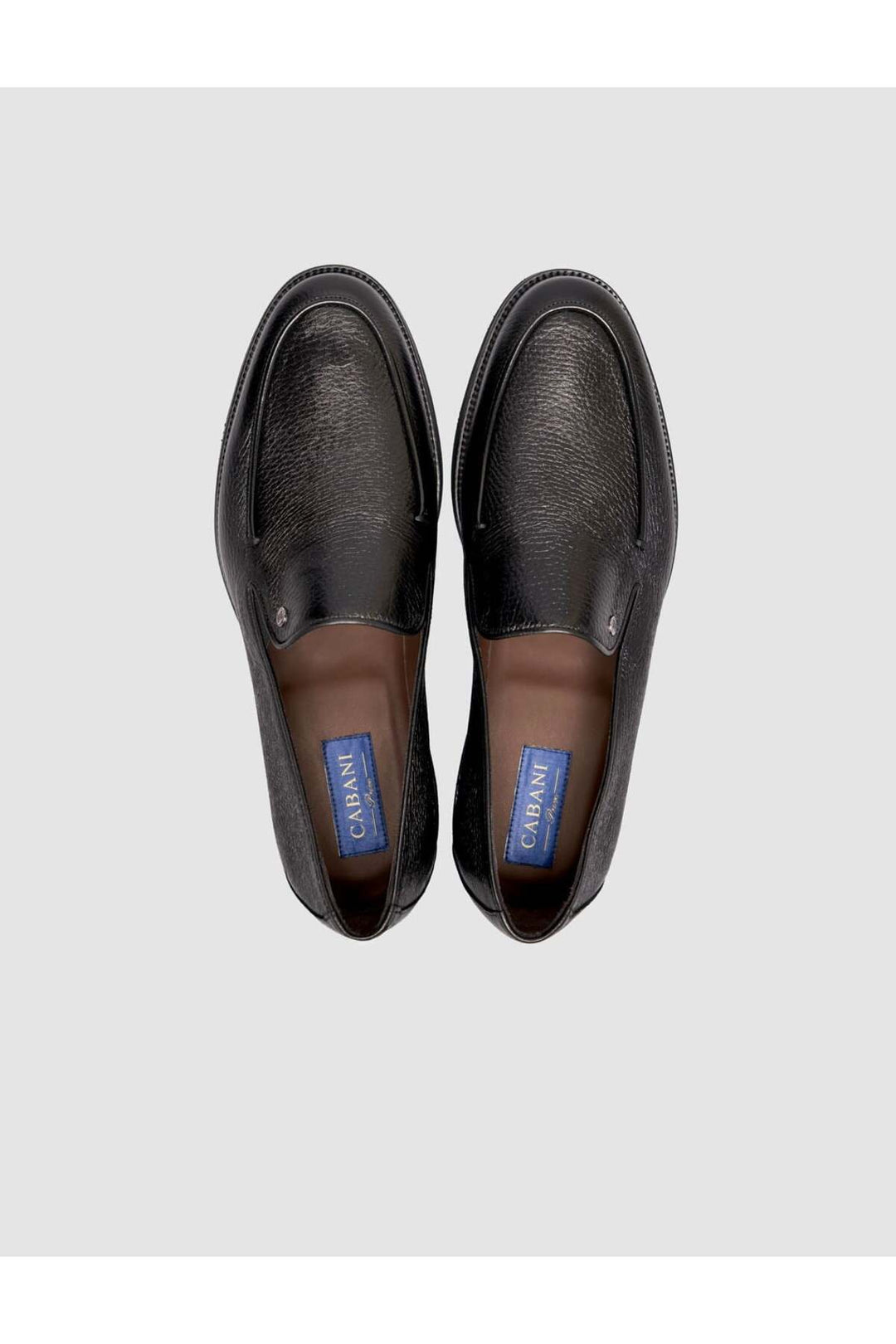 Cabani Shoes Chaussures Loafer pour hommes en cuir de veau premium authentique - Multicolore