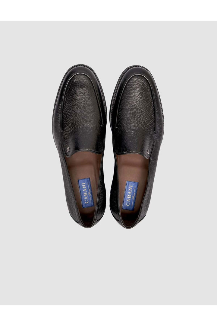 Cabani Shoes Chaussures Loafer pour hommes en cuir de veau premium authentique - Multicolore