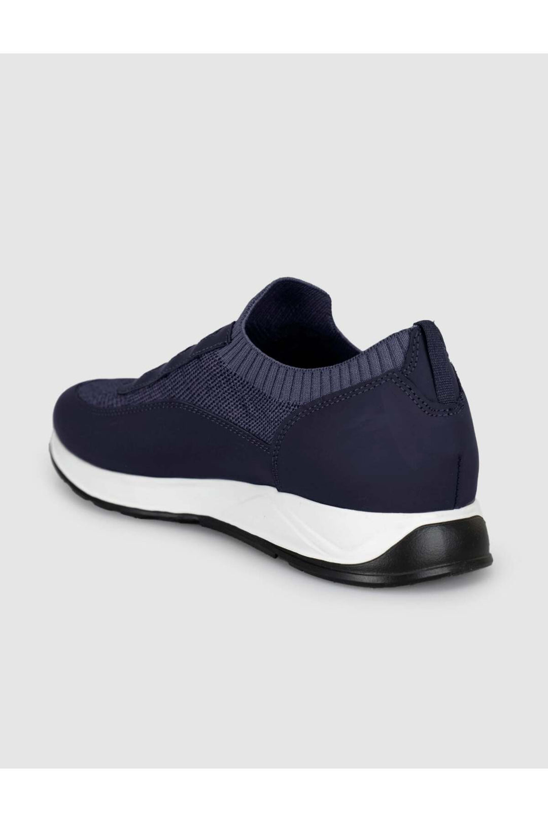 Cabani Shoes Sneaker en tricot texturé de confort - Bleu marine