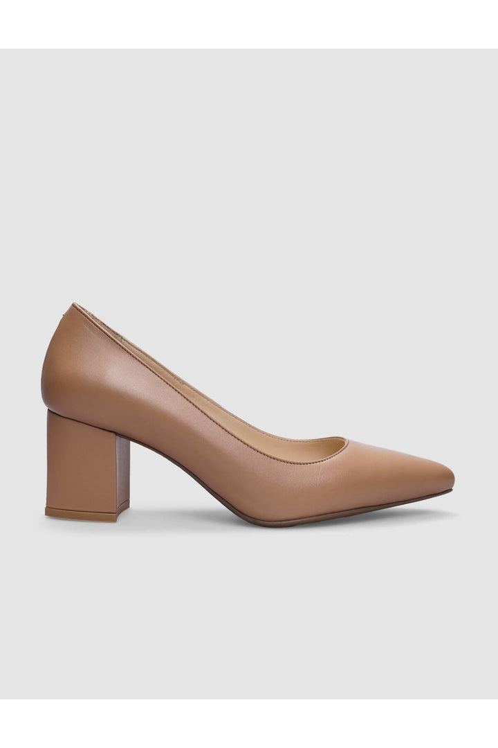 Cabani Shoes %100 Cuir véritable Escarpins en vison pour femmes - Vison