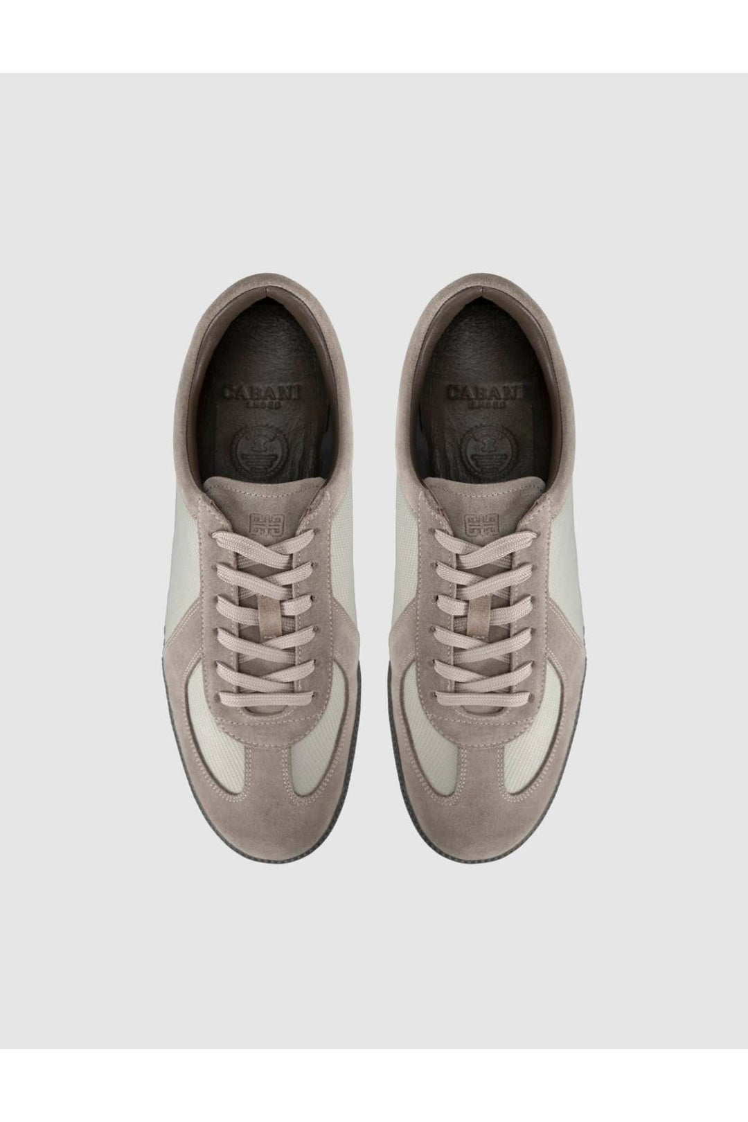 Cabani Shoes Chaussures de sport décontractées pour hommes en cuir véritable de veau. - Multicolore