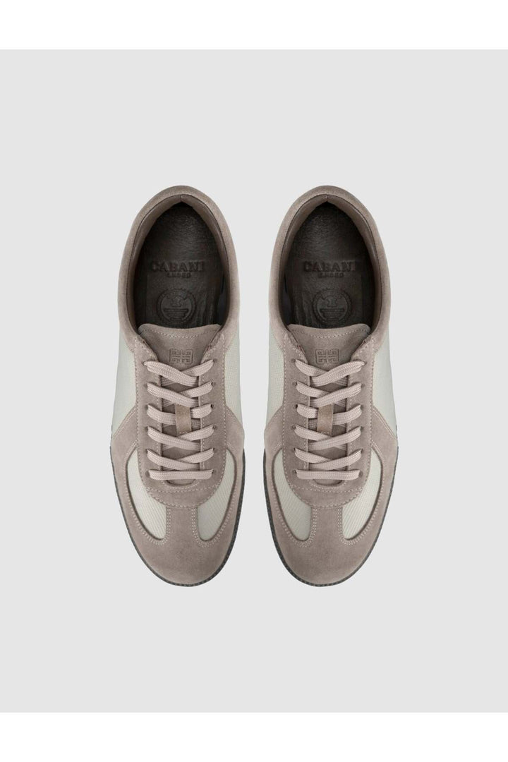 Cabani Shoes Chaussures de sport décontractées pour hommes en cuir véritable de veau. - Multicolore