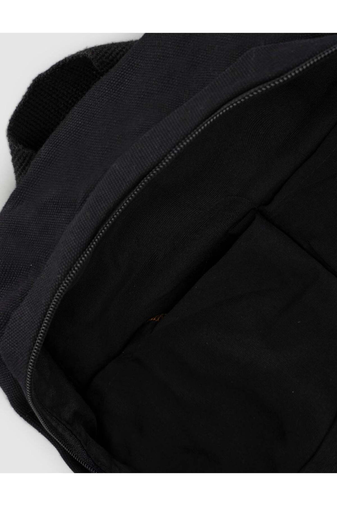 Cabani Shoes Sac à dos unisexe en lin imprimé noir - Multicolore