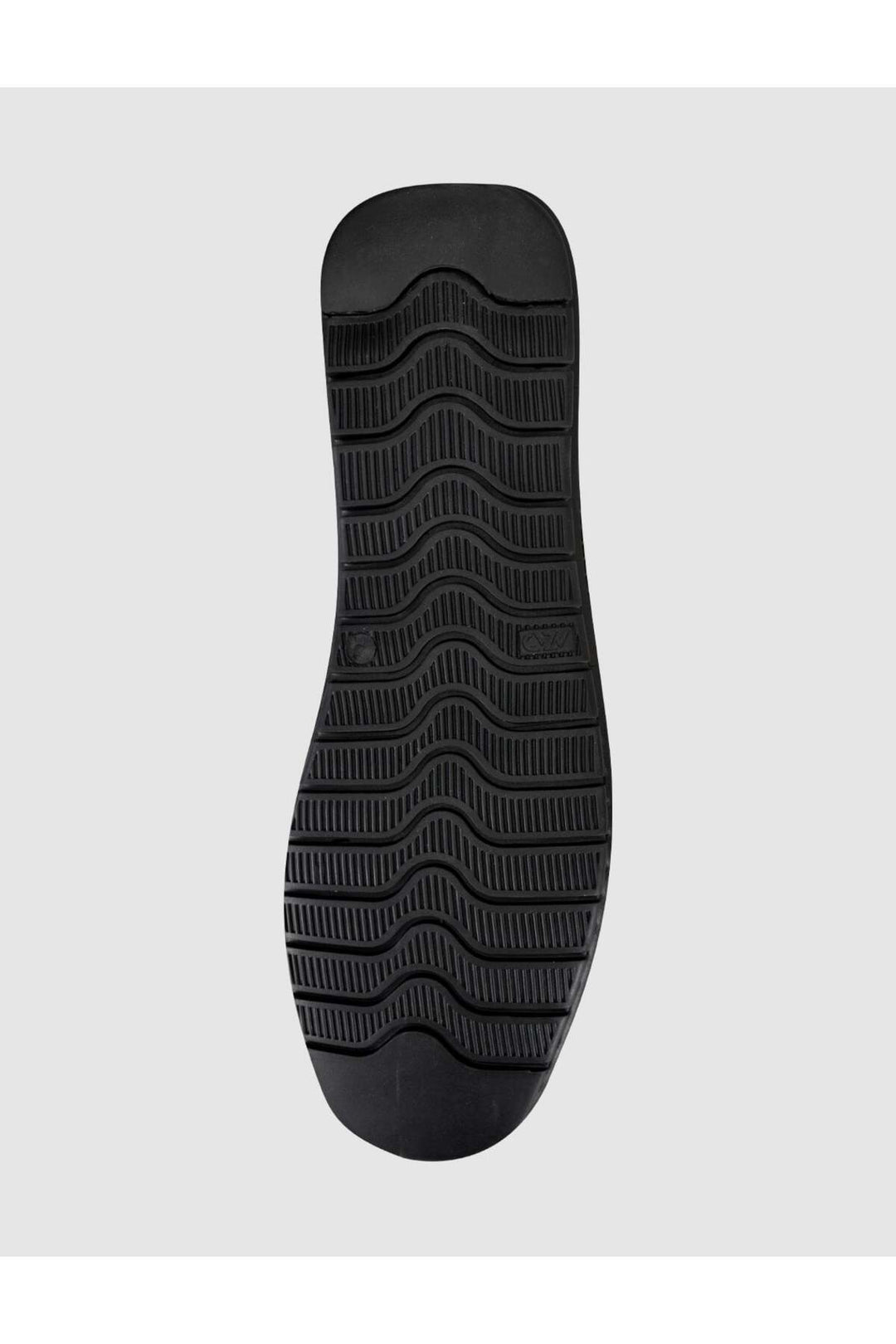 Cabani Shoes Chaussures Loafer pour homme en cuir véritable noir avec détails de couture. - Multicolore