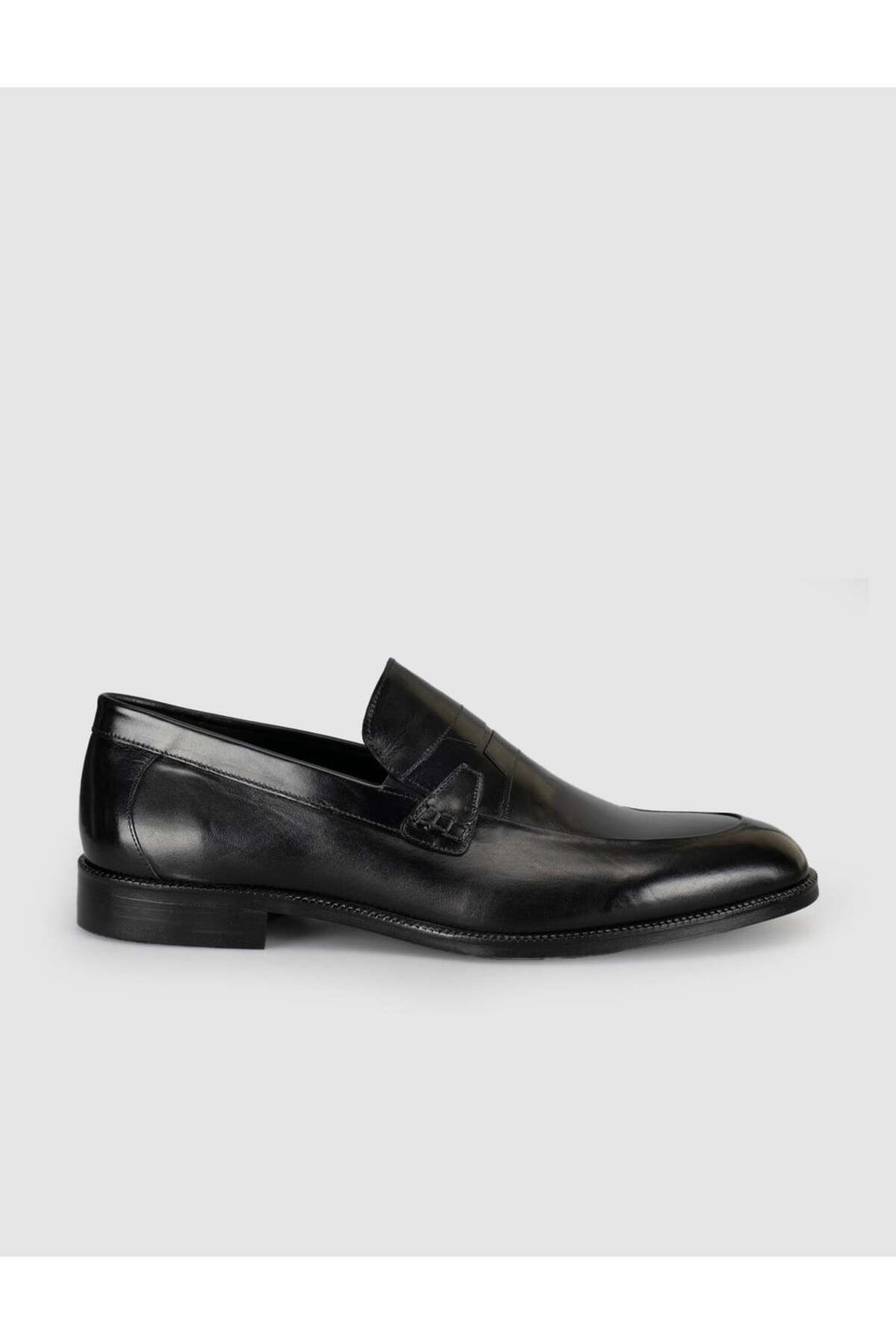 Cabani Shoes Chaussures classiques pour hommes noires avec détails en crocodile - Multicolore